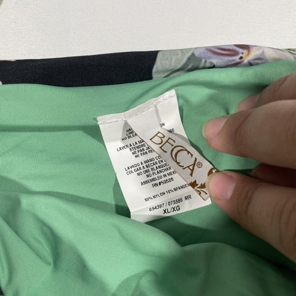 NEW Becca [ XL ]‎ Floral Spring Fling Tab Side Hipster Bikini Bottom - Picture 7 of 10